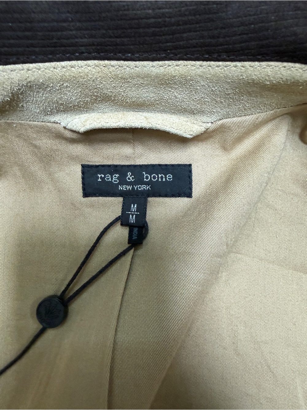 rag & bone Cassidy Suede Jacket -M - Picture 13 of 15